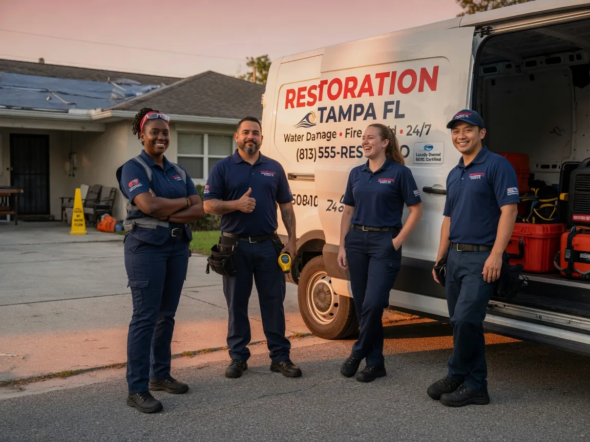 Water Damage Restoration company in Rose Hill, IA